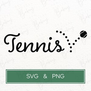This Tennis SVG is perfect for the tennis lover who are looking for cute tennis designs to add to their apparel, gear and gifts. SVG PNG