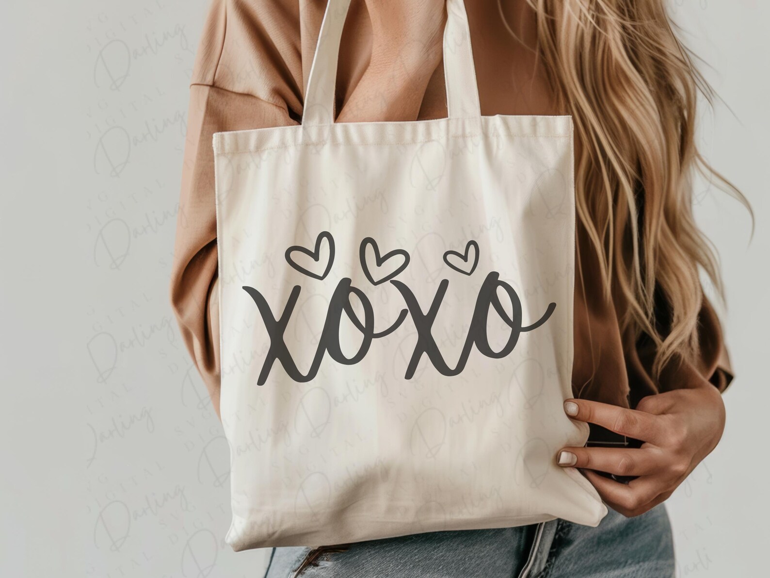 XOXO Hugs Kisses SVG PNG: Valentine's Day Cut File (digital Download ...