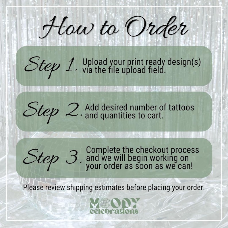 Fully Custom Tattoos for Bulk Wedding Favors Personalized Temporary Tattoos for Wedding Table Activities Unique Wedding Favors image 5