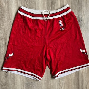 CHICAGO BULLS Basketballshorts 1990er Jahre Vintage USA NBA Größe M/32-34