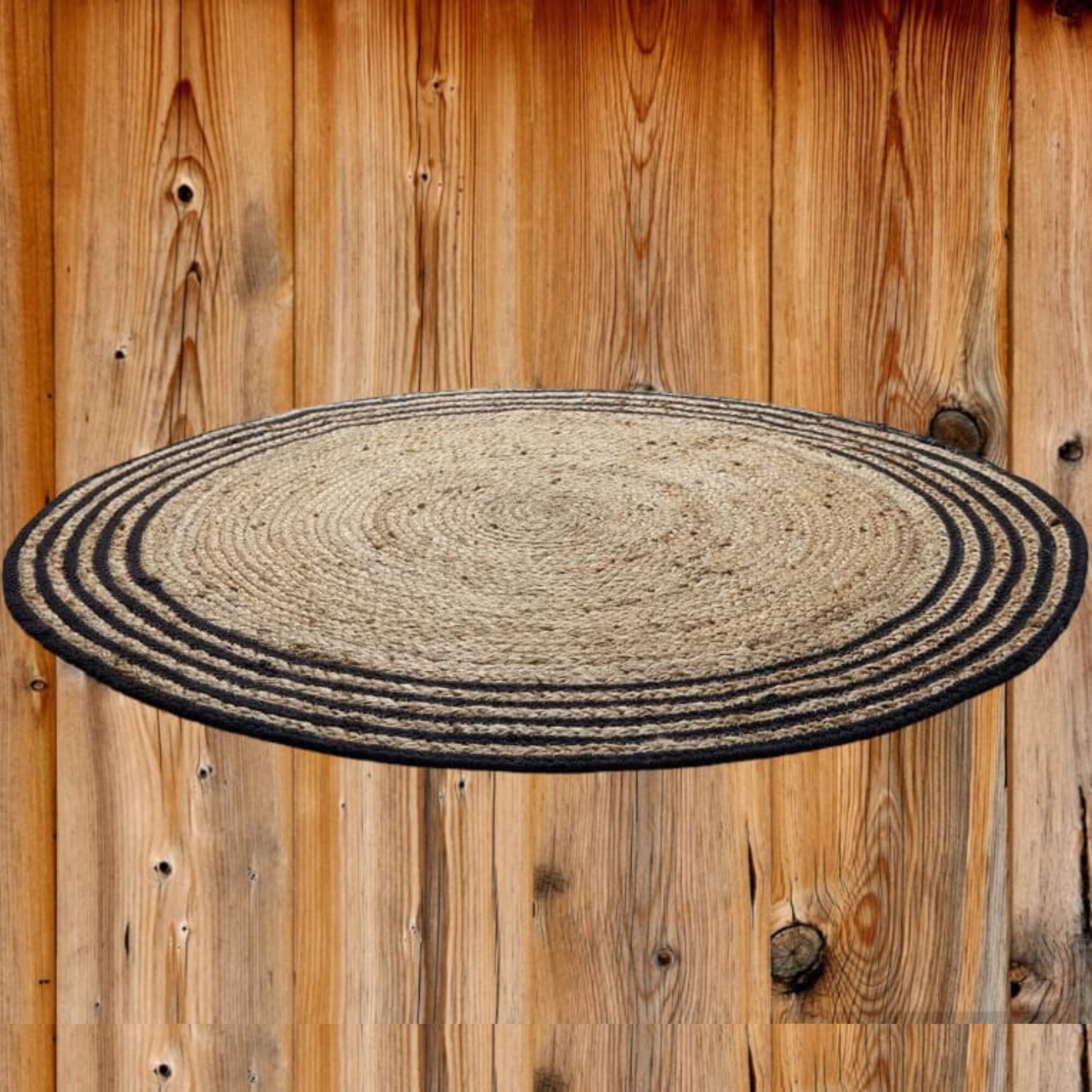Handmade Round Jute Rug: Bohemian Braided Area Rug - Etsy