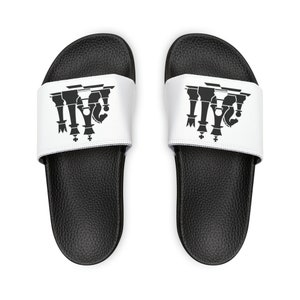 Chess Youth PU Slide Sandals
