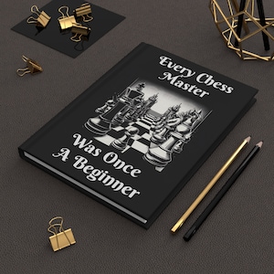 Chess Master Hardcover Journal | Chess Gifts |