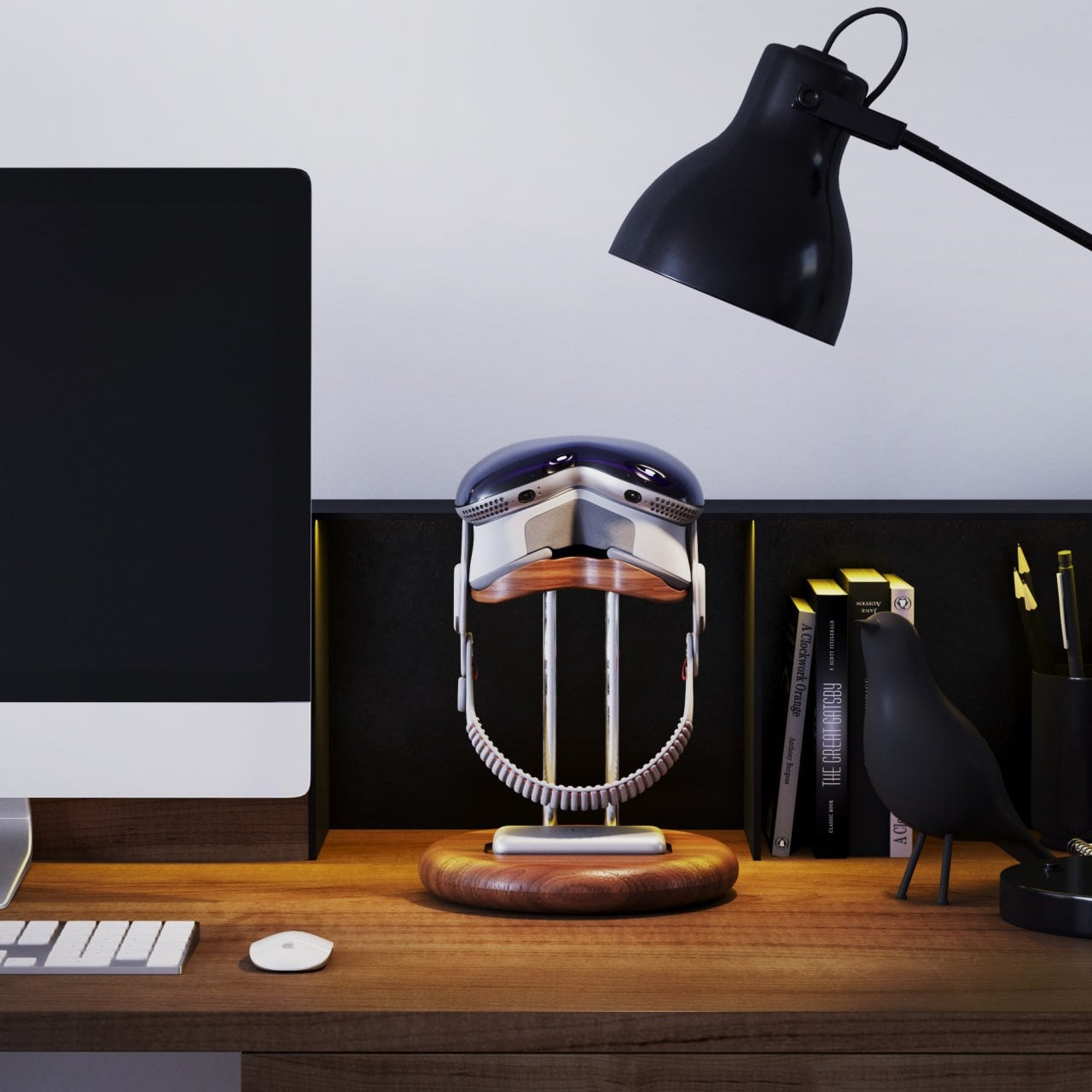 Apple Vision Pro Stand Display Stand for Your Headset With Integrated ...