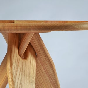 Handcrafted Wood Tables wooden side table wooden dining table image 7