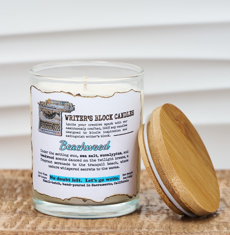 WritersBlockCandles Soy Candle - Thumbnail 5