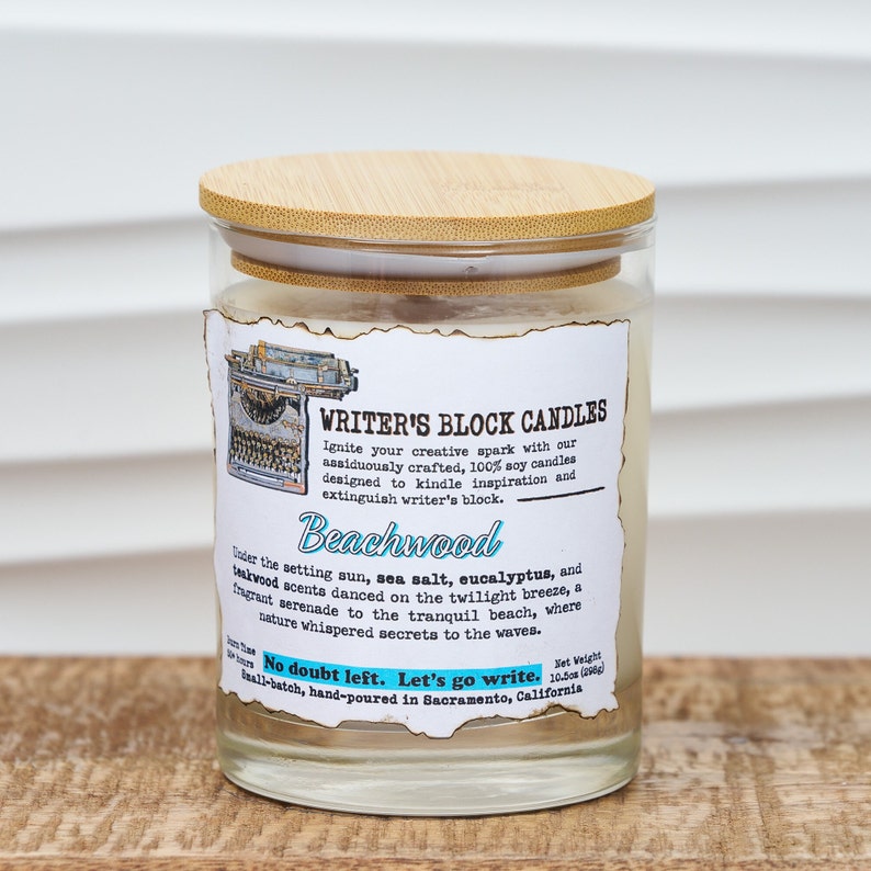 WritersBlockCandles Soy Candle - Thumbnail 2