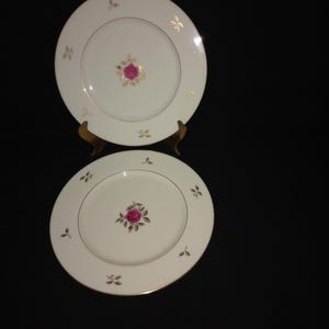 Lenox Rhodora Fine China #P471 Set of Two Dinner Plates