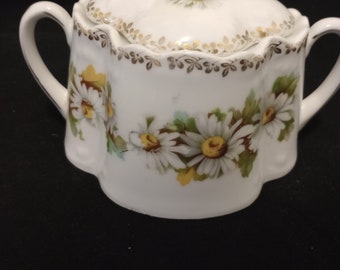 Early 1900s ZS and Co Bavaria Zeh Scherzer Sugar Bowl & Creamer