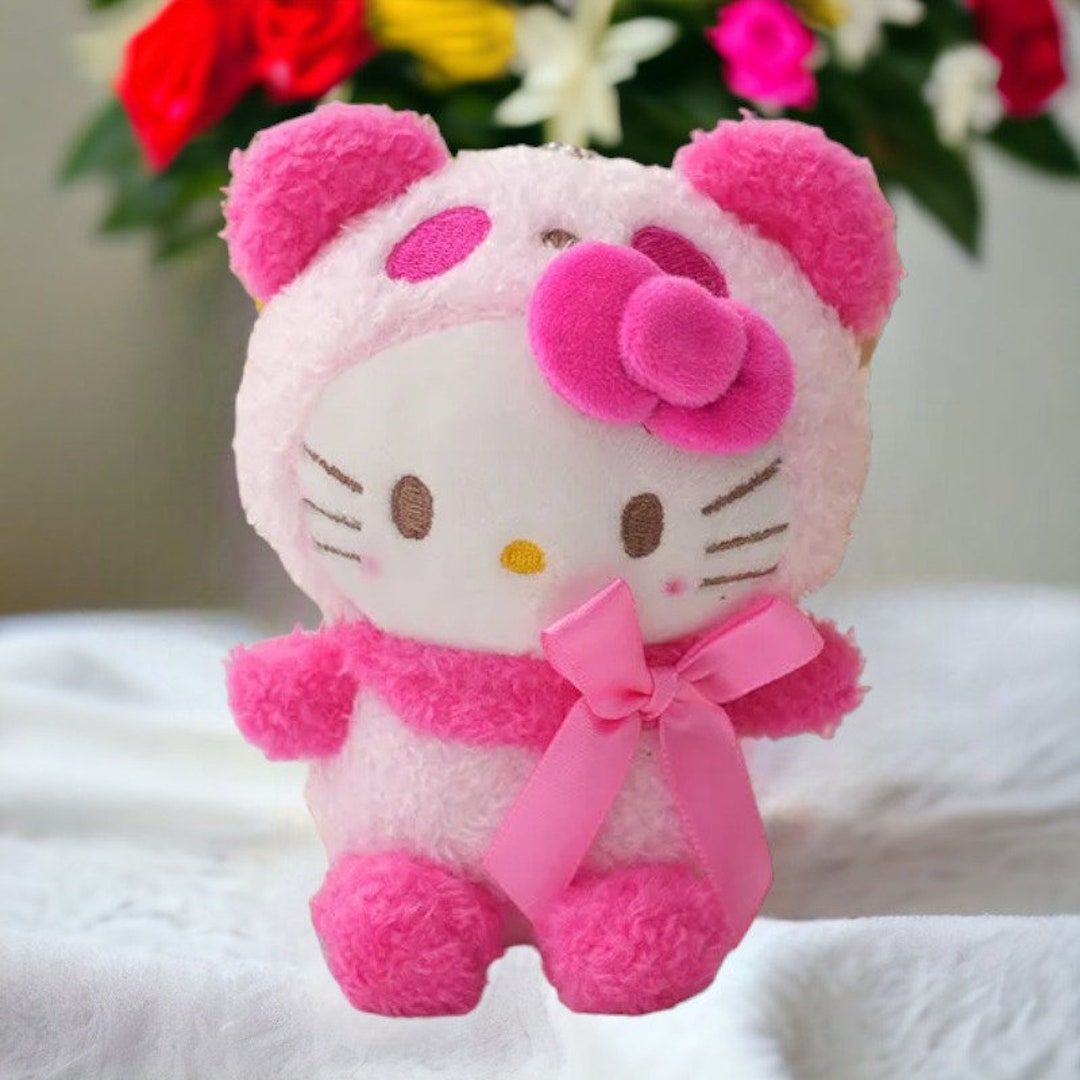 Hello Kitty Plush Keychain Sanrio Plushies My Melody Etsy