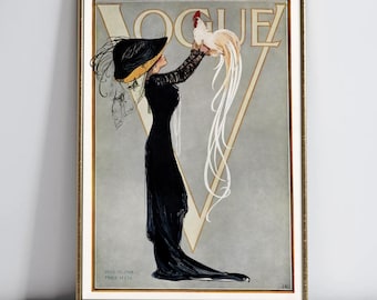 Vintage Vogue Cover Posters From Vogue Poster Book