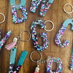 Initial keychains