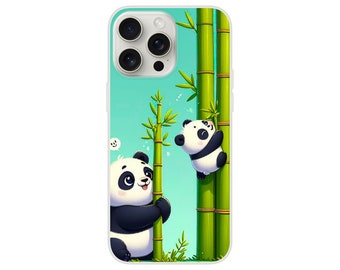 schattig panda telefoonhoesje