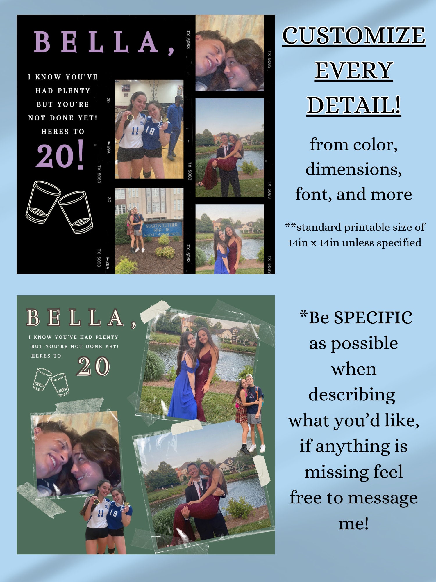 Shot Book Page