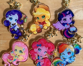 My Little Pony 3in. Acrylic Keychains