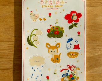 Spring Sticker Sheet