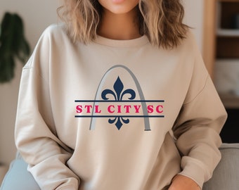 St. Louis City Sweatshirt, St. Louis City Soccer, STL City Crewneck, STL City Unisex Sweatshirt, Saint Louis