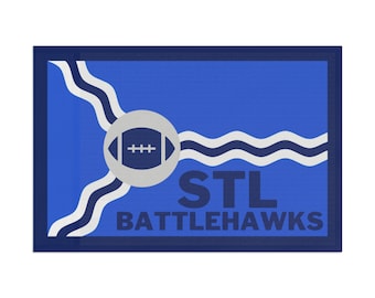 St. Louis Battlehawks Flag, Battlehawks Gear, Battlehawks Accessories, STL Battlehawks