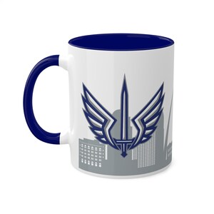 St. Louis Battlehawks Coffee Mug - 11 oz w/ Two-tone Handle and Design, Battlehawks Football Coffee Mug