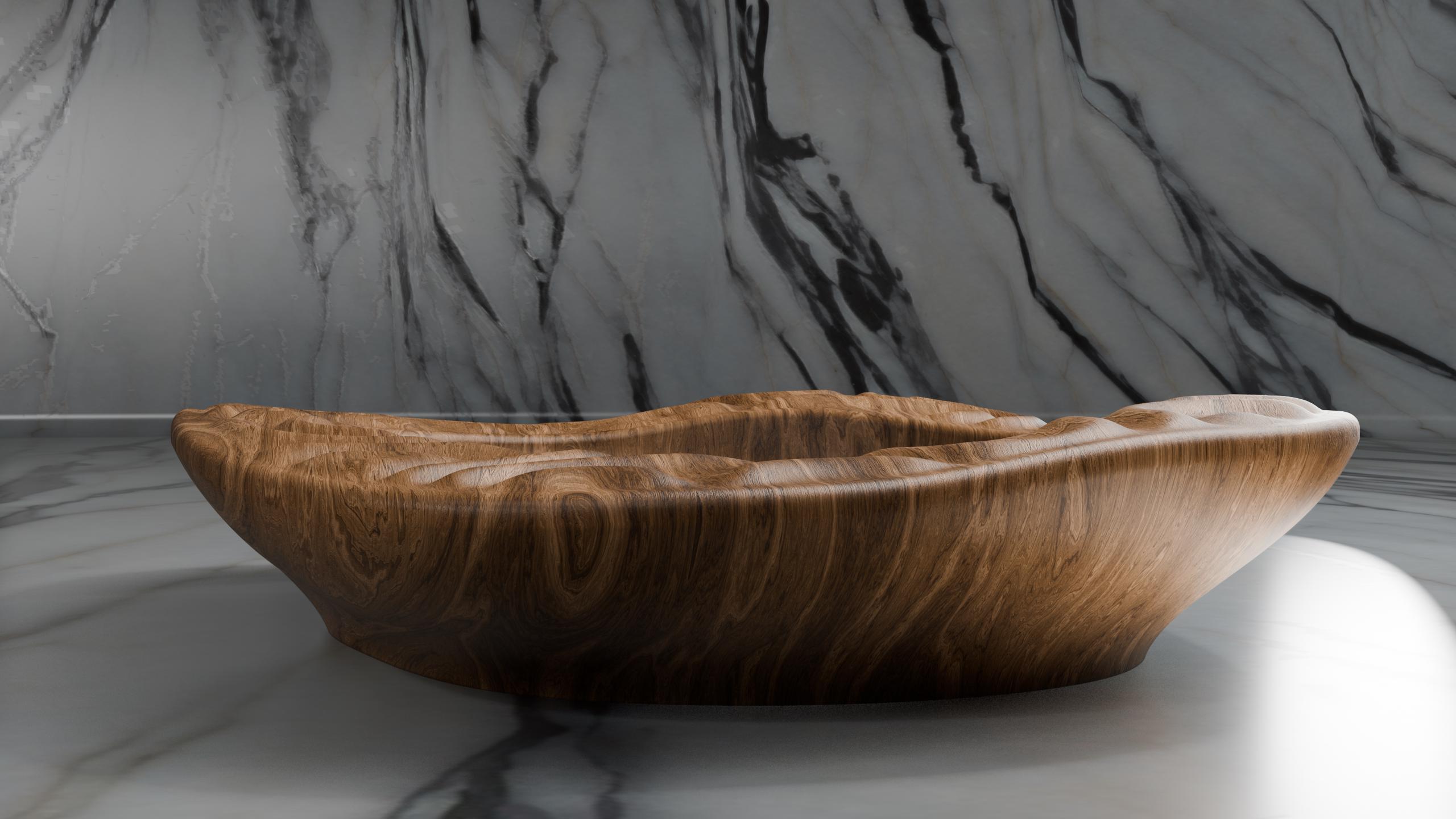 Perlin Noise Wooden Bowl STL File: CNC Router Design (digital Download ...