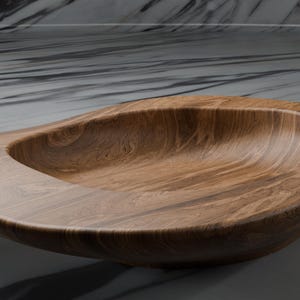 CNC geschnitzte Holzschale STL Datei: Organic Design (Digitaler Download)