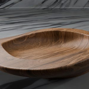 CNC geschnitzte Holzschale STL Datei: Organic Design (Digitaler Download)