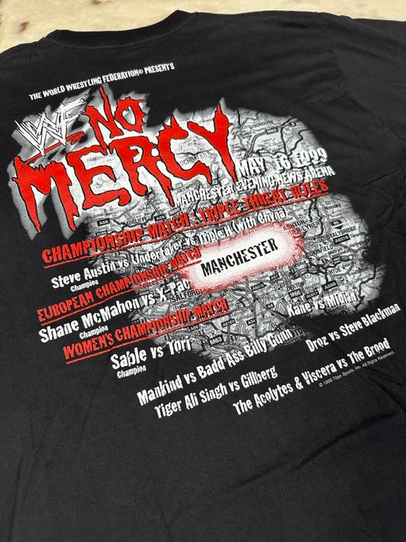 EURO "NO MERCY" CHAMPIONSHiP 1999 Vintage Wrestli… - image 4