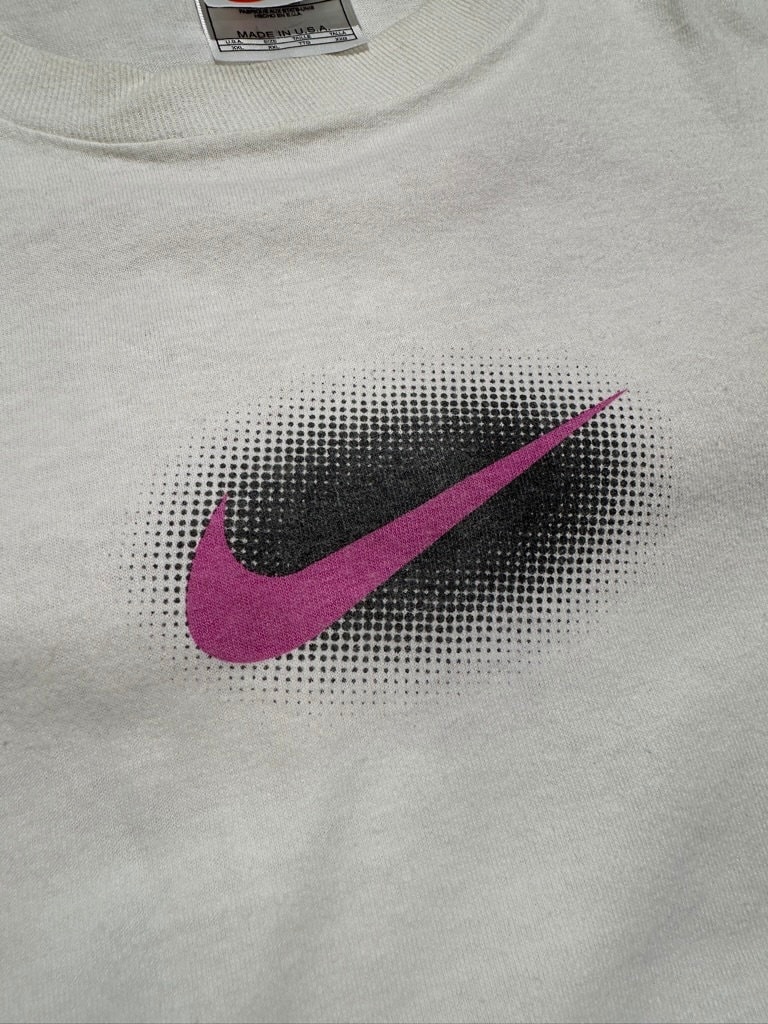 NIKE Original DENNIS RODMAN Pink Hair 90's Vintage Tee | Big Head