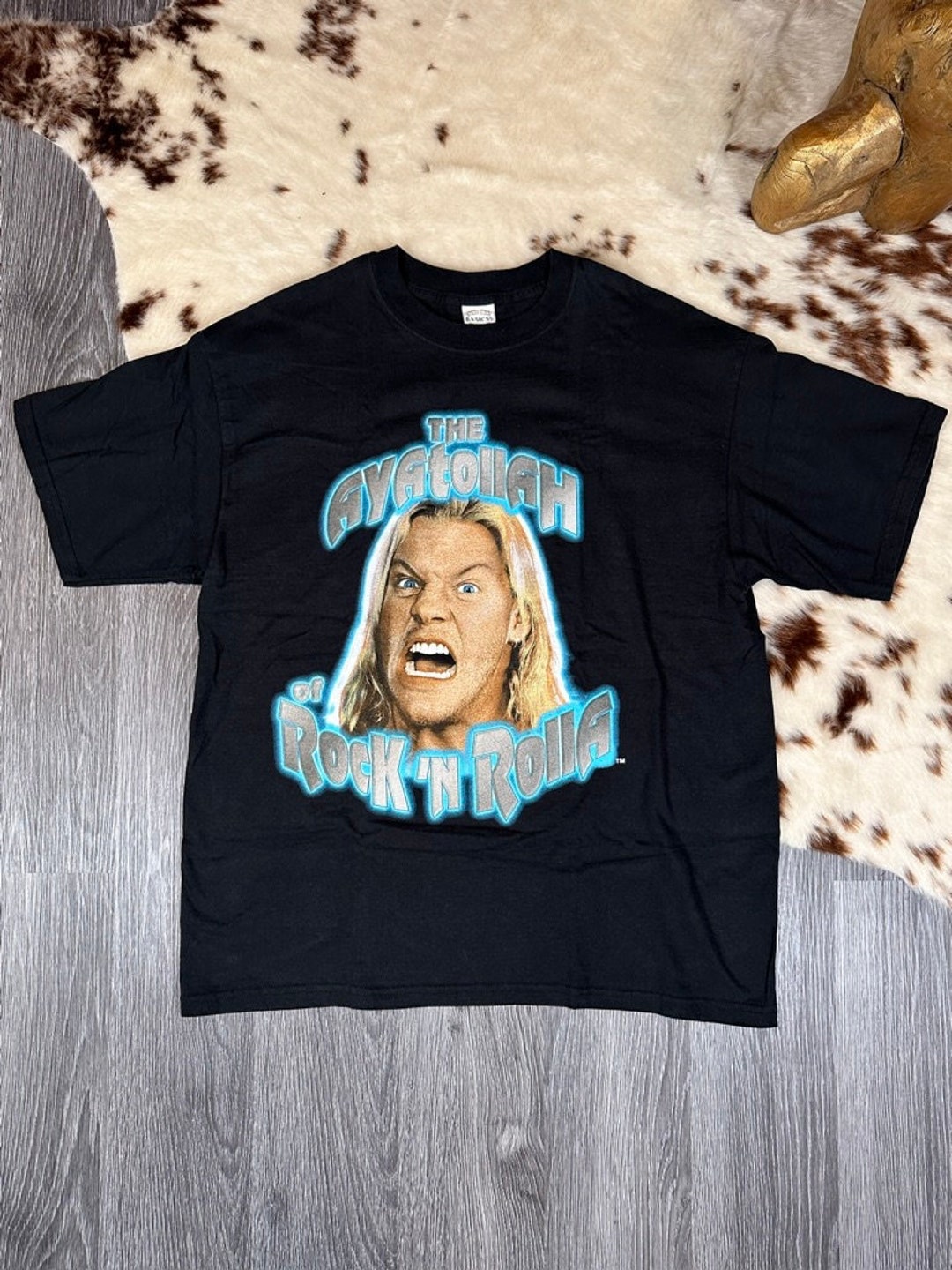 THE AYATOLLAH of Rock'n'rolla 2000 Vintage Tee | Chris Jericho