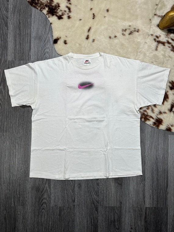 NIKE Original DENNIS RODMAN Pink Hair 90's Vintage Tee | Big NIKE Original DENNIS RODMAN Pink Hair 90's Vintage Tee | Big