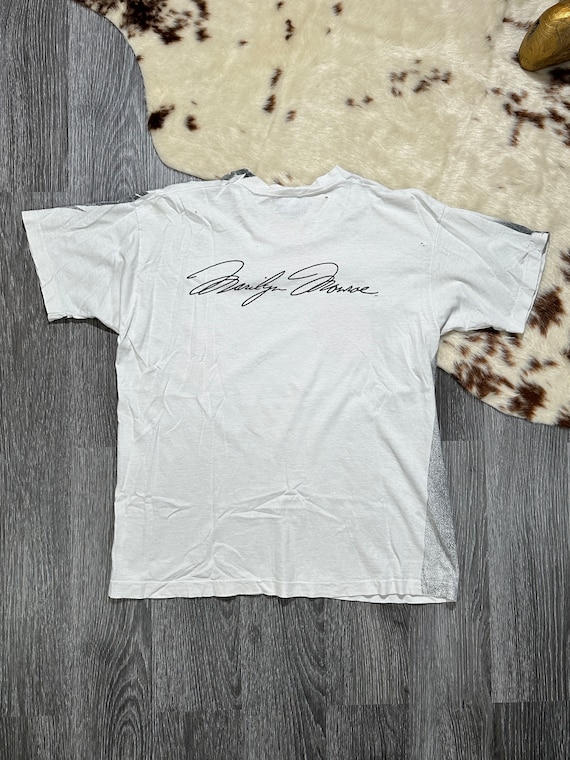 MARILYN TEASE Marilyn MONROE All Over Print 90's Vintage Tee