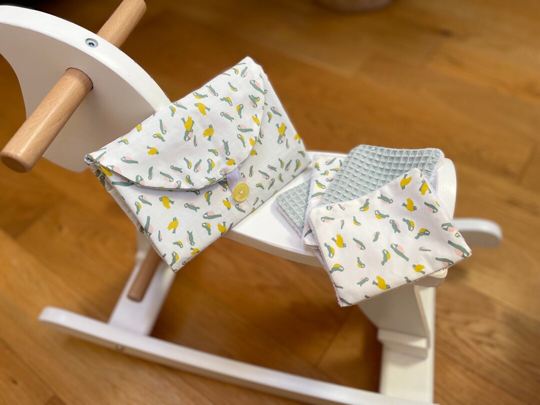 Baby Changing Set Portable Changing Mat Set of 4 Wipes and Etsy