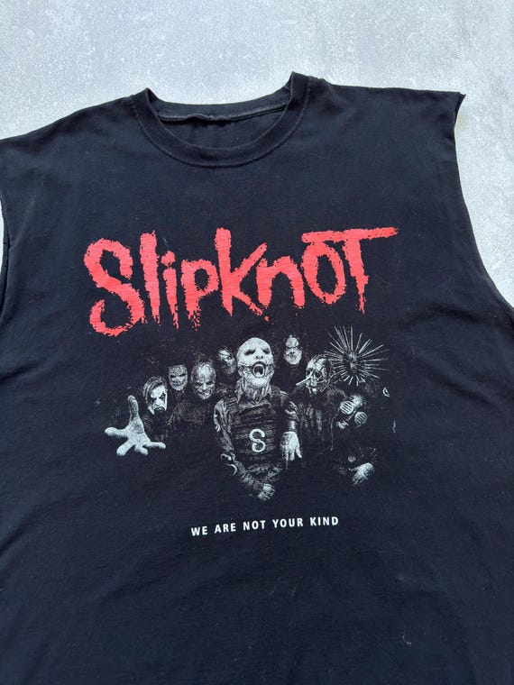Vintage Slipknot “we Are Not Your Kind” Jersey T-shirt Vest