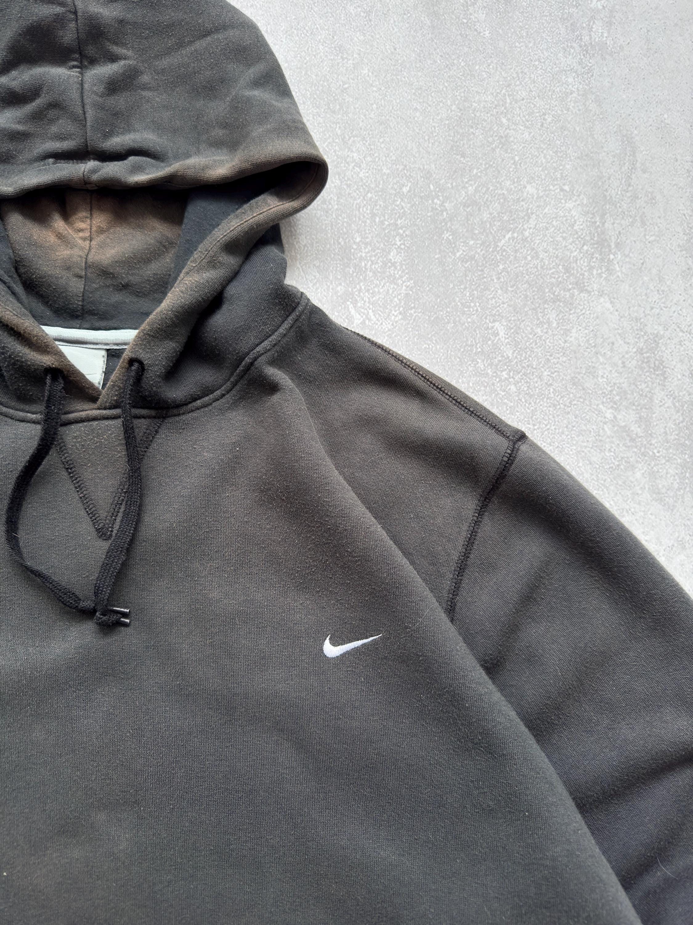 Vintage Nike 00s Hoodie Faded Washed Color Y2K Destroyed - Etsy