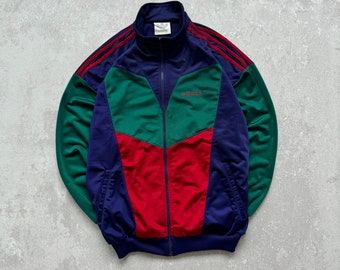 Vintage Adidas 90s Multicolor Track Jacket Olympic