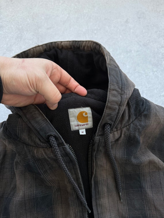 Vintage Carhartt WIP Active Work Jacket Destroyed… - image 4