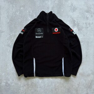 Vintage Vodafone Mercedes Mclaren Racing Formula 1 Fleece Jacket Sweatshirt Etsy UK