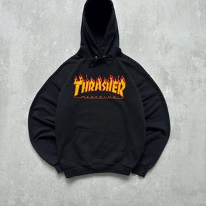 nike flame centre logo hoodie