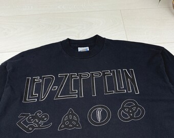 Vintage Led Zeppelin 90s Long Sleeve T Shirt Screen Stars - Etsy Vintage Led Zeppelin 90s Long Sleeve T Shirt Screen Stars - Etsy