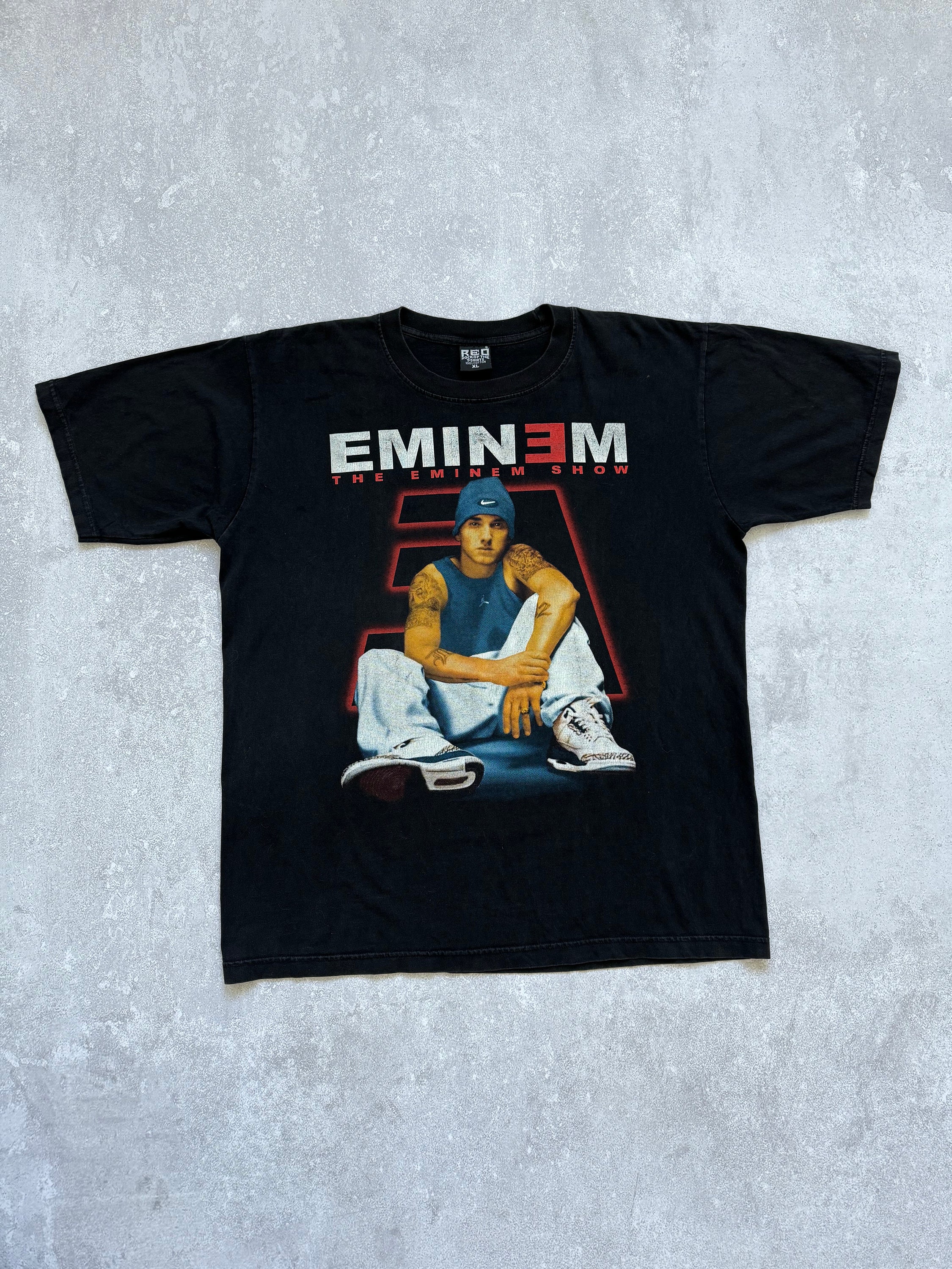XZ381 Tシャツ 00s エミネム THE EMINEM SHOW 2002 【公式通販】