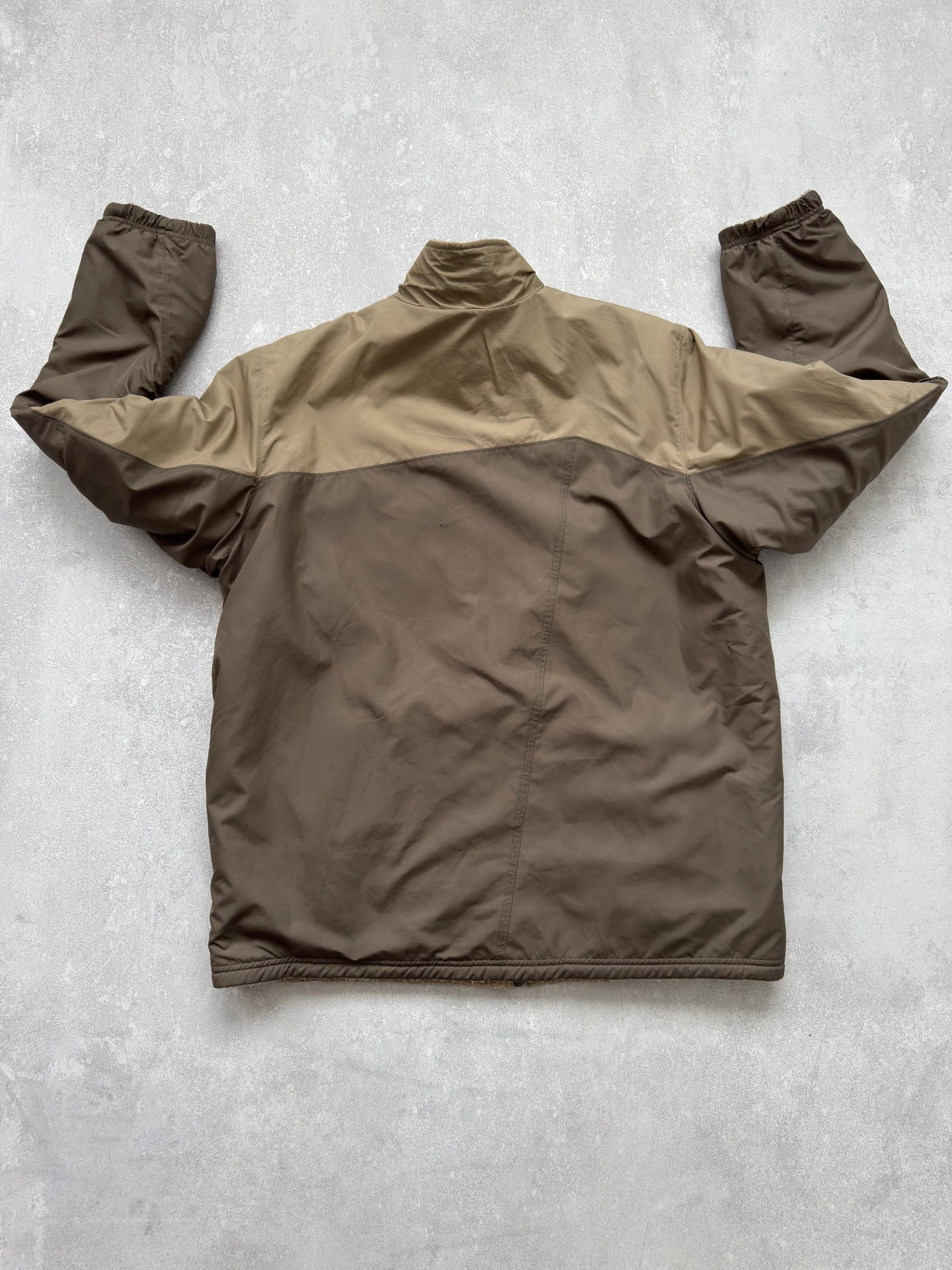 Vintage Nike ACG 00s Reversible Brown Teddy/nylon Jacket Vintage Nike ACG 00s Reversible Brown Teddy/nylon Jacket