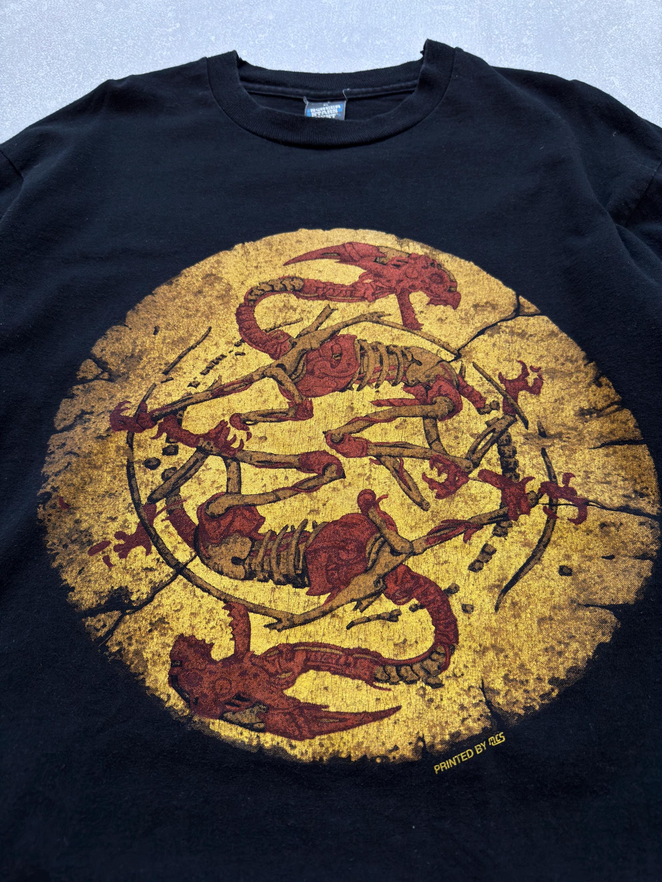 Vintage 90s Rage the Missing Link Album Shirt Long Sleeve