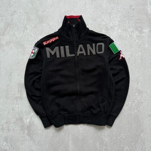 Vintage Kappa Milano Italy Zip Track Sweatshirt Y2K image 1