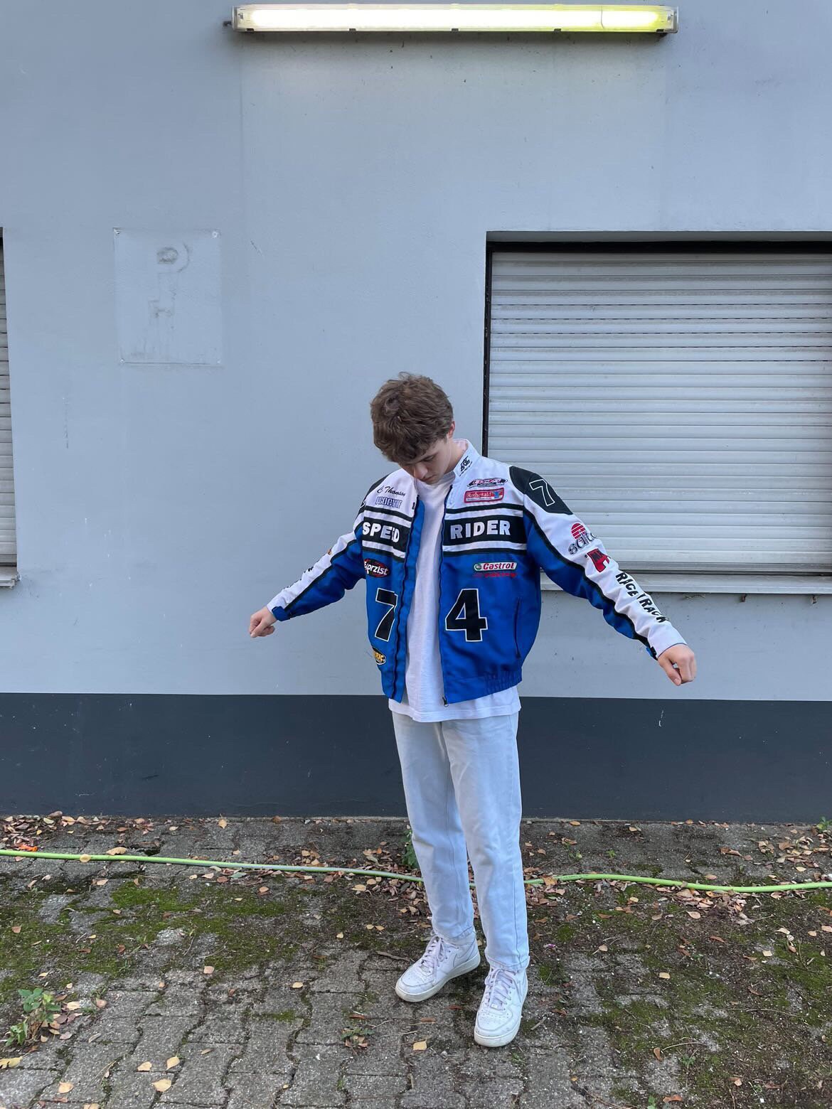 Vintage Fast Lane Speed Rider NASCAR Racing Jacket - Etsy Vintage Fast Lane Speed Rider NASCAR Racing Jacket - Etsy