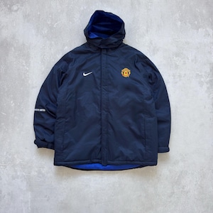 【USED】 NIKE Manchester United jacket L Rare Nike Manchester United White L Football Soccer Jacket | eBay