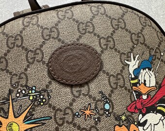 Gucci donald duck backpack sales