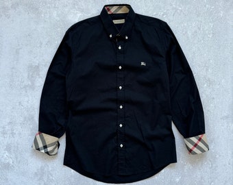 Vintage Burberry Brit Shirt Nova Check Longsleeve T-Shirt