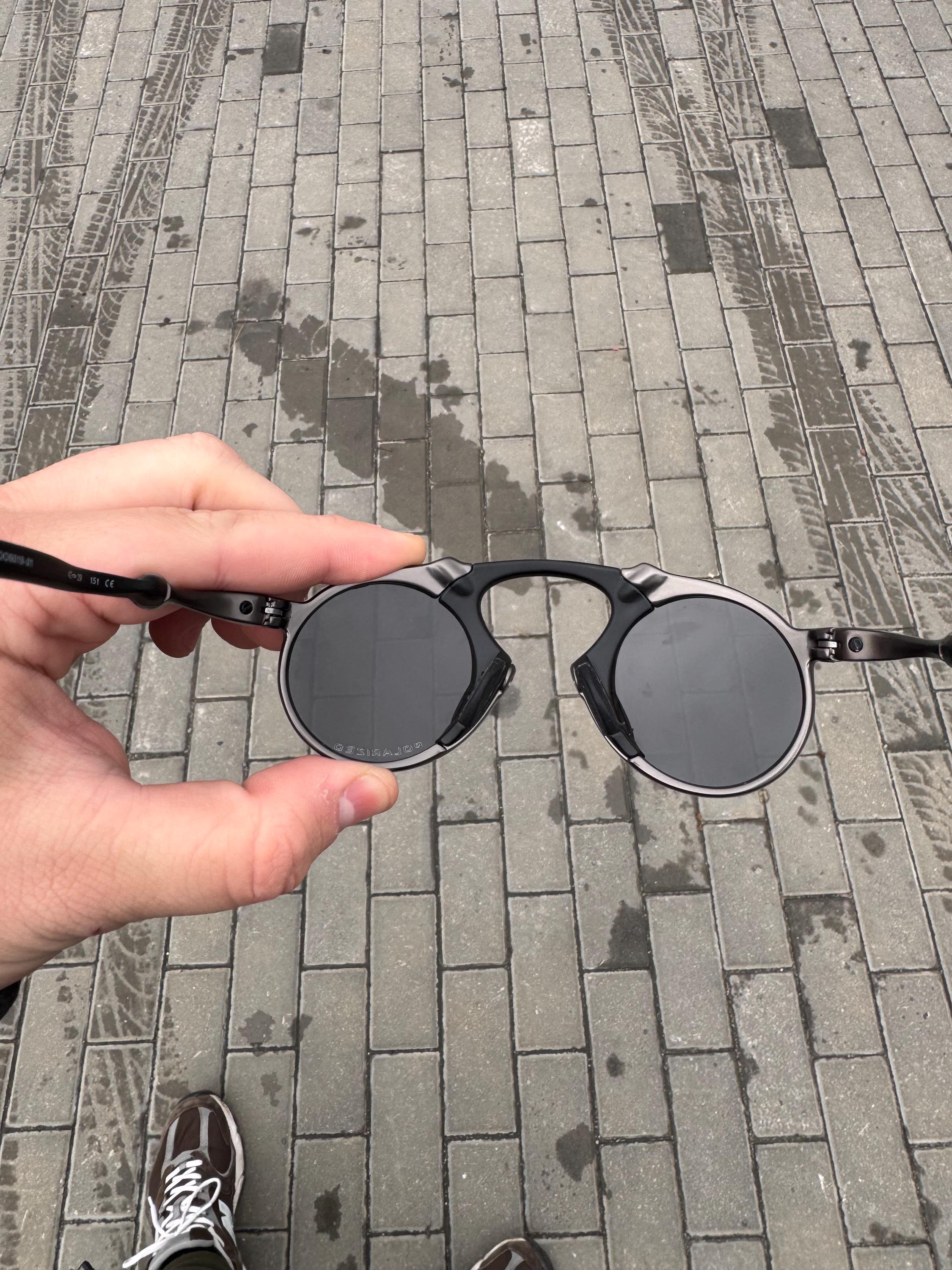 Vintage Oakley X Metal Madman Silver Mirror Sunglasses Polarized
