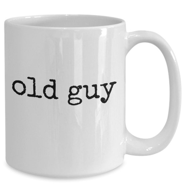 Old guy 15oz coffee mug
