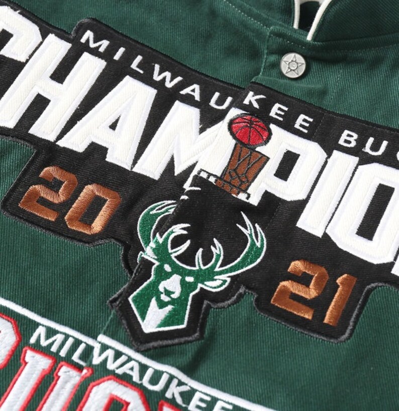 Rare veste NBA Milwaukee Bucks retro vintage image 6